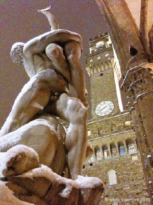 neve: piazza signoria